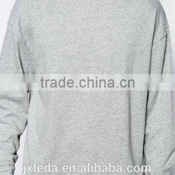Wholesale Comfortable Oversized Crewneck Plain Men Sweatshirt Made in China photo-3