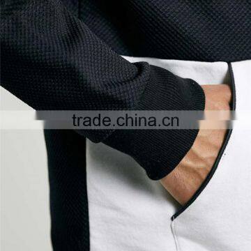 Mens Cheap Cut and Sew Mesh Sweatshirts Mens photo-5