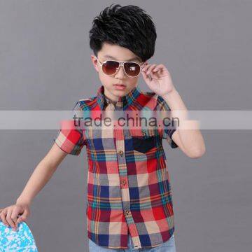 2017 Summer kids clothes online korean style kids boys tshirts latest design short sleeve kids striped t shirt