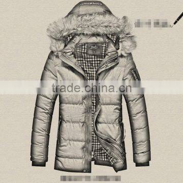 MSW0031 2016 Korean Winter Cotton Padded Coat Men's Thick Warm Cotton Padded Jacket