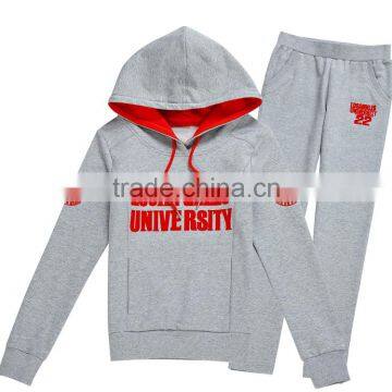 2017 Casual Fleece Slim Fit Women Tracksuit Wholesale Cheap Custom Women Tracksuit photo-4