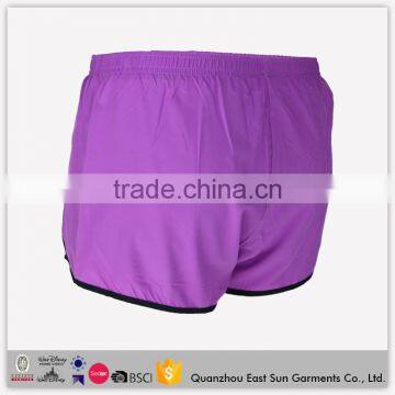 Top Quality Latest Design Hot Sexy Women's Fitness Apparel Colorful Running Sport Shorts With Double Layer Yoga Pants photo-4