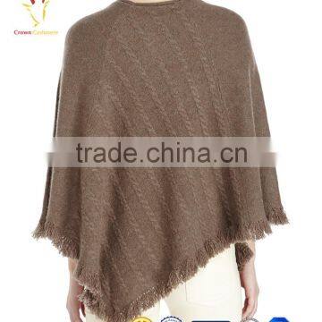 Winter Fashion Ladies Woolen Ponchos,Knitting Poncho Patterns,Poncho Sweatershirt photo-2