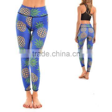 2017 WholesaleCompression Tight Gym Wear Custom Sublimation Leggings Printed Yoga Pants for Women photo-2