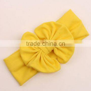 Stretch Headbands for Women Large Heads Yellow Headband