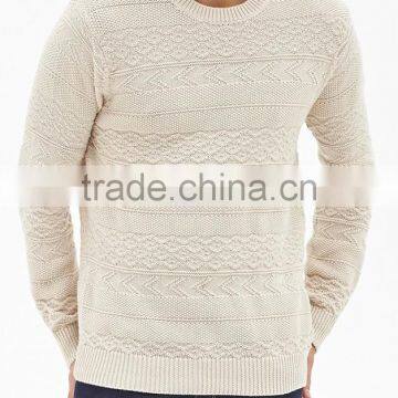 Round Neckline Polyester Sweater Designs Pictures for Man photo-2