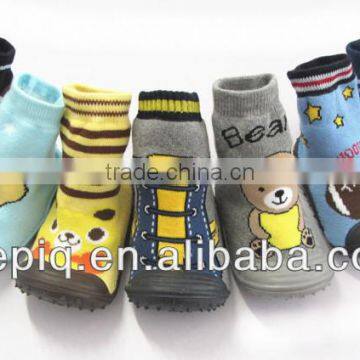 cotton antislip sole soft baby indoor socks baby shoes