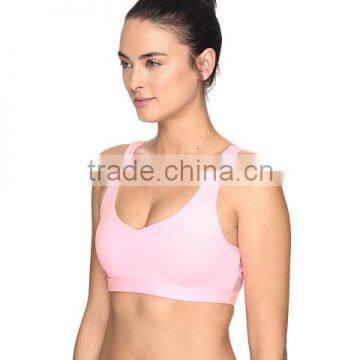 Hot Sale New Bra Design Dry Fit Blank Plain Running Sports Athletic Bras photo-3