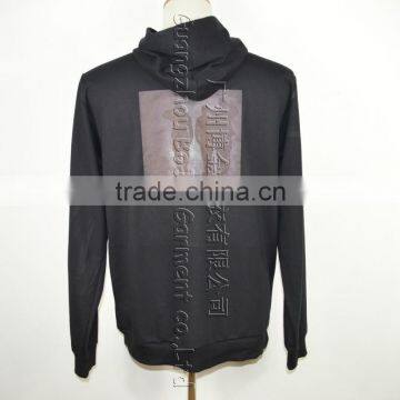 Custom Chest Pocket Mens Heavy Hoodie Sweatshirt