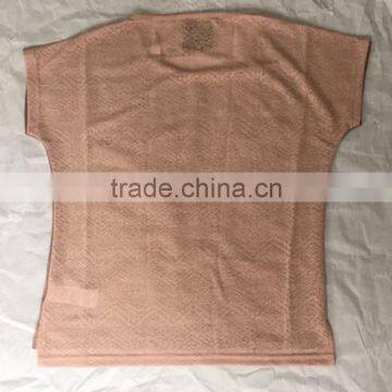 New Design Tailored Fitting Lace Back T Shirt for Women photo-2