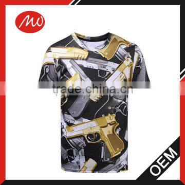 Boys t-shirt all over 2d / 3d digital print tops