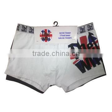 custom men basic boxers underwear