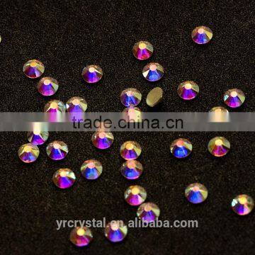 Bling Bling 16 Cuts Rhinestones Non Hotfix Flatback Crystal AB for Nails and Clothing photo-5