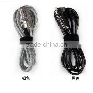 Jasit Computer Lock Dongguan Flat - Panel Notebook Stent East King USB Lengthened Steel Wire Rope Anti - Theft Lock photo-3