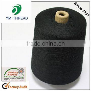 Cone Dyed 10s 20s 30s Spun Polyester Yarn for Circle Machine Knitting photo-2