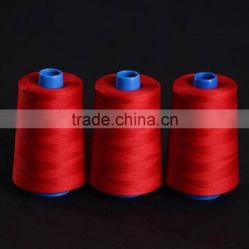 Dyed spun poly/cotton sewing thread 20/2