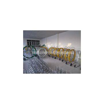 Flexible duct rodder,Fiberglass pipe sewer dredge duct rodder