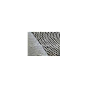 Road Paving Composite Geotextile High Strength , Geogrid Composite 500g