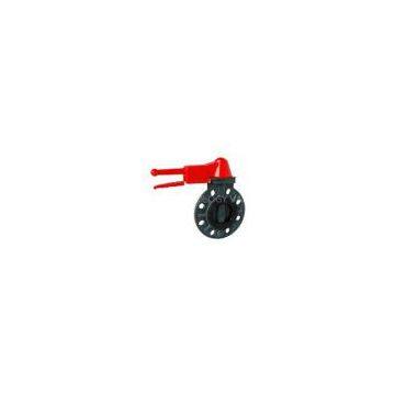 D71X-10S/F Hand Wheel Type Plastics Butterfly Valve