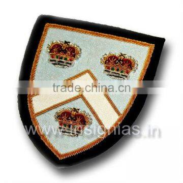 Columbia University blazer badge