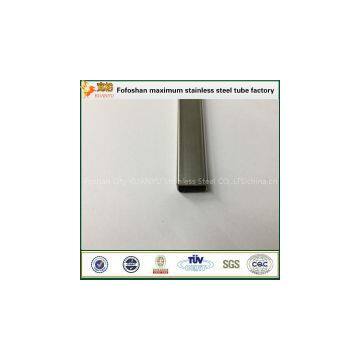 Tp201 Small Diameter Welded Stainless Steel Flat Pipe With Polishing Surface photo-2