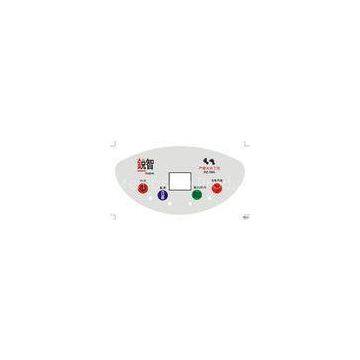 Custom White Membrane Switch Panel 100M Waterproof / Dust-proof