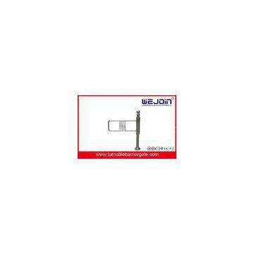 Electric Car Park Barriers Pedestrian Swing Barrier Gate With Traffic Light , AC 110V / 220V