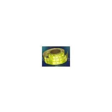 Reflective luminous crystal latticed belt