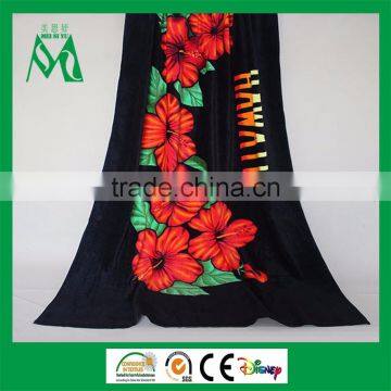 100% cotton expanding beach towel for travel in summer