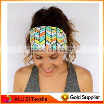 Woman Custom Printed Hair Tie Handband Fashion Women Hair Accessories photo-2