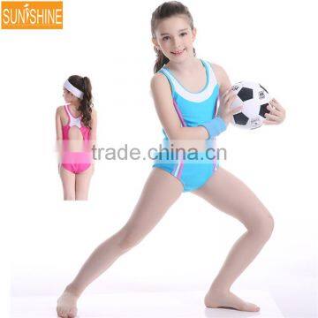 Imitate Shark Skin Swimwear Children Nylon Athletic Swimsuits