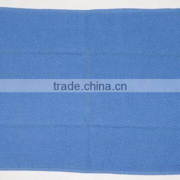 discount blue color microfiber kitchen towels