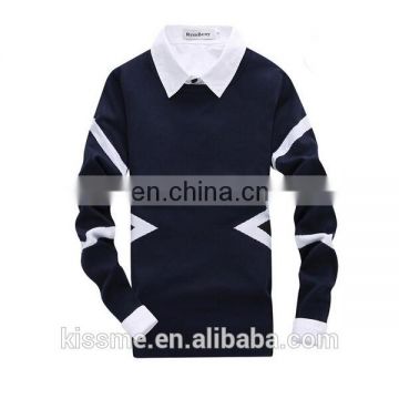 V-neck Twinset Man Sweater couple pullover china men clothing