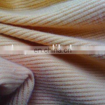 Winfar Polyester Knit Fabric Collar 2*2 Rib Poly Span Rib Fabric for Garment photo-2