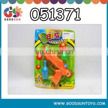 Small pingpang ball gun shooter promotional toy