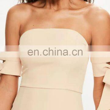 Thailand Off-shoulder Bodycon Latest Fashion Dress photo-3