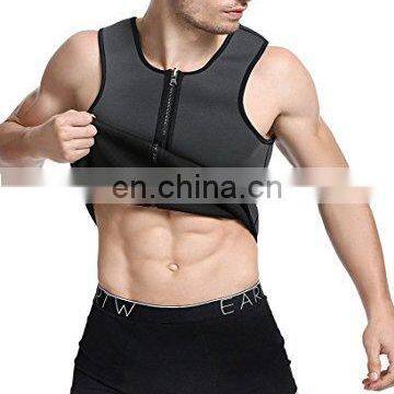 Gym Mens Weight Loss Shapewear Neoprene Slimming Vest Sweat Sauna Suits