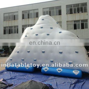 PVC water inflatable iceberg for play/ water inflatable sports games