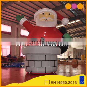 lovely inflatable Santa Claus