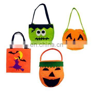 Halloween decorartion treat or trick and pumkin candy bags