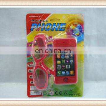 kids Plastic glasses toy mobile phone toy