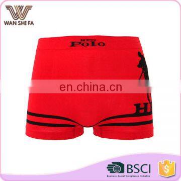 2016 latest nylon tight red elastic mens boxer underwear