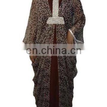 Traditional Wholesale Islamic Clothing For Women Formal Eveninig Gown with Beld Muslim Kaftan Abaya For Sale