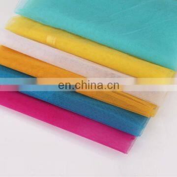 2015 Hot New Products Small Hole Soft Organza Tulle Fabric