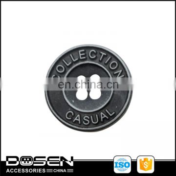 2014 new design good plated black nickel coat sewing button for export clothes,garment accessories,shirt designs for promotional