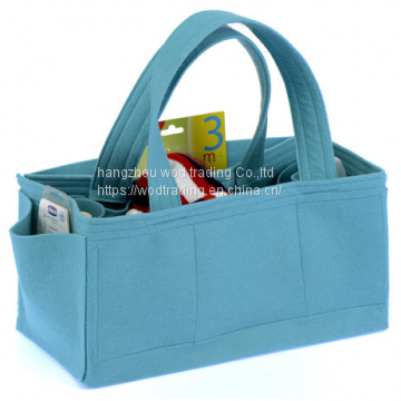felt mummy diaper tote bag for baby items