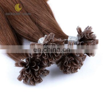 Top grade double drawn Pre Bonded Keratin Hair I/U/V/Flat Tip way Hair Extensions