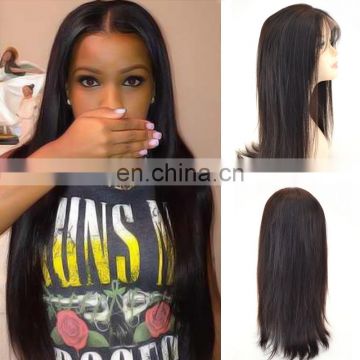 Hot Sale 7A Grade Wholesale Brazilian Human Hair Full Lace Wig