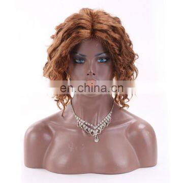 100% density full lace wig virgin brazilian kinky curly full lace wig