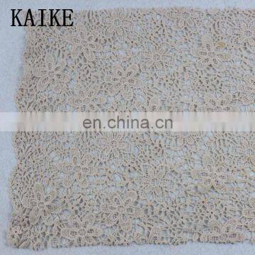 Wholesale cheap custom cotton voile mesh lace fabric